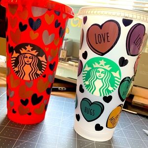 Starbucks cold cups